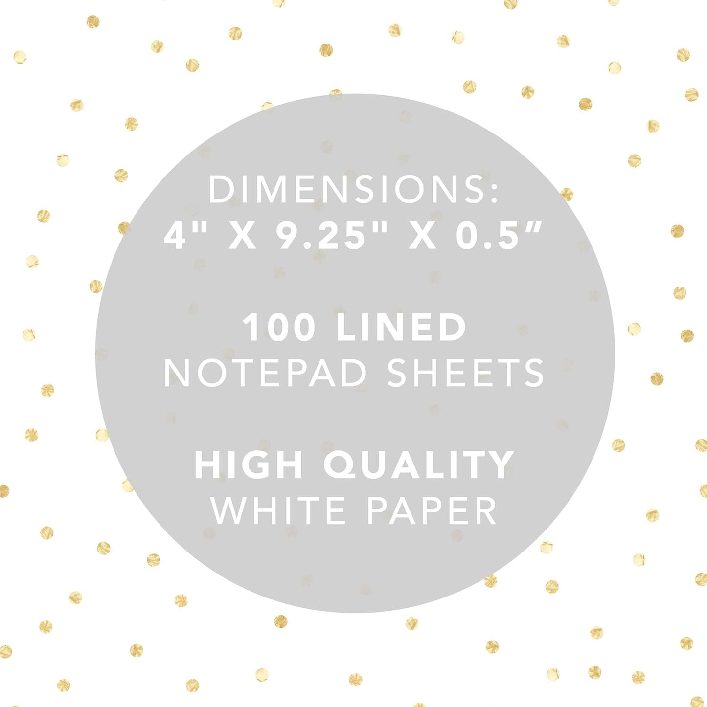 Graphique Magnetic Notepad - Peanuts Gang Grocery and Shopping List - Fun Decorative To-Do List - Perfect House Warming Gifts - 100 Tear off Sheets (4" x 9.25" x .5")