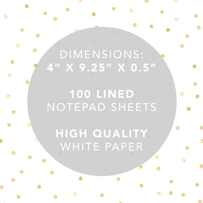 Graphique Magnetic Notepad - Peanuts Gang Grocery and Shopping List - Fun Decorative To-Do List - Perfect House Warming Gifts - 100 Tear off Sheets (4" x 9.25" x .5")