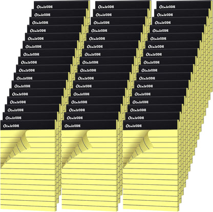 36 Pack Legal Pads Bulk, 5x8 Inch Rainbow Notepad, Note Pads Wide Ruled Perforated Memo Pad for Work Study Daily Note Taking List, Lined Writing Pads Memo Refills Notepads for Office Home School