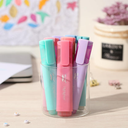 Mr. Pen- Pastel Highlighters, 8 Pack, Highlighters with Firm Chisel Tip, Quick Dry & Non-Toxic, No Bleed on Standard Paper, Ideal for Highlighting, Underlining, Journaling & Coloring