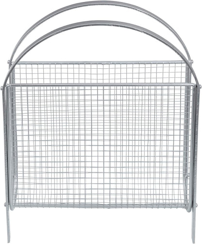 MyGift Magazine Rack, Floor Freestanding Magazine Holder for Bathroom Bedroom Office, Books Newspapers File Mail Organizer, Mid Century Modern Decor Wire Storage for Tablets and Documents
