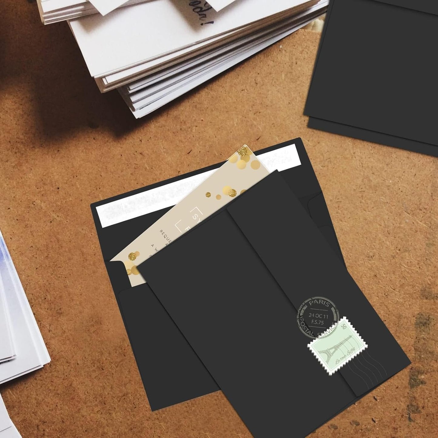 Joyberg 72 Packs #10 Envelopes, Business Envelopes, Envelopes Self Seal, Security Envelopes, Peel and Seal Closure, Size 4-1/8 X 9-1/2 Inches, White, 26LB