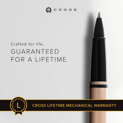 Cross AT0115-18 Calais Matte Metallic Rollerball Pen, Midnight Blue