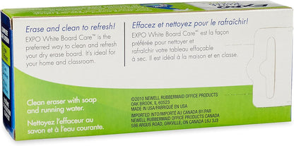 EXPO Dry Erase Soft Pile Block Whiteboard Eraser, 5-1/8 in. x 1-1/2 in. - Whiteboard, Calendar, Organization, Essential Supplies for Office, School, Classroom, Teachers