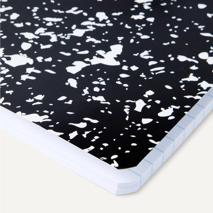 Amazon Basics Composition Notebook, College Ruled, 100 Sheets, 9.75" x 7.5", Assorted Marble Colors, 12-Pack