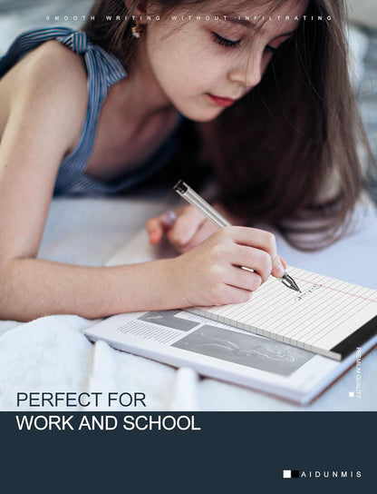 Legal Pads 8.5 x 11 White Note Pads 8.5 x 11 In 2 Pack Notepads 8.5 x 11 Writing Pads of Paper 8.5 x 11 Legal Notepads Wide Ruled White Lined Paper Pads 8.5 x 11 30 Sheets Per Legal Note Pads 8.5 x 11