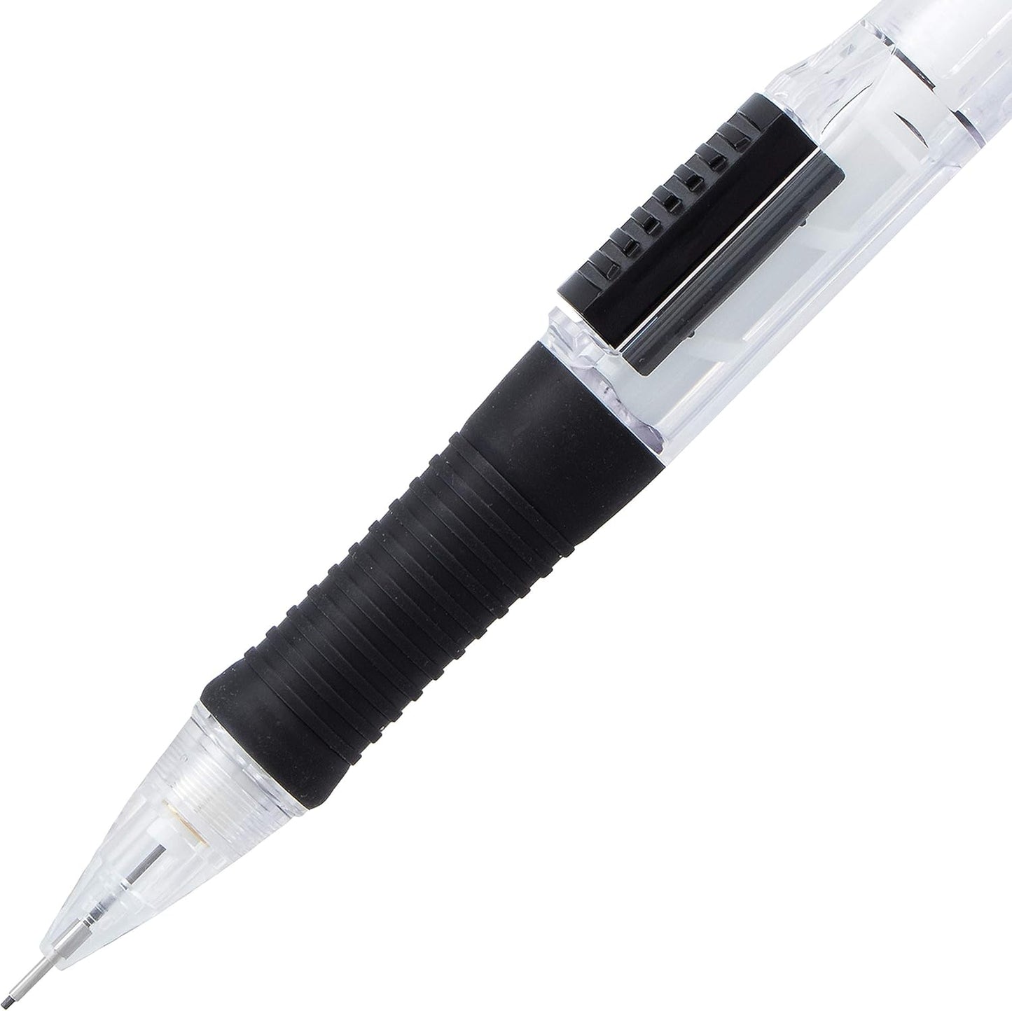 Pentel Quick Click Mechanical Pencil, (0.7mm), Medium, Black Barrel, Box of 12 Pencils (PD217A)