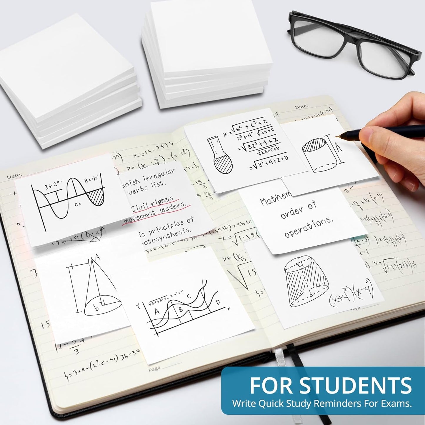 Sticky Notes, 36 Pads, 3x3 Inches Self-Stick Note Pads, Perfect for Office, Study, and Daily Life Organization - Bright