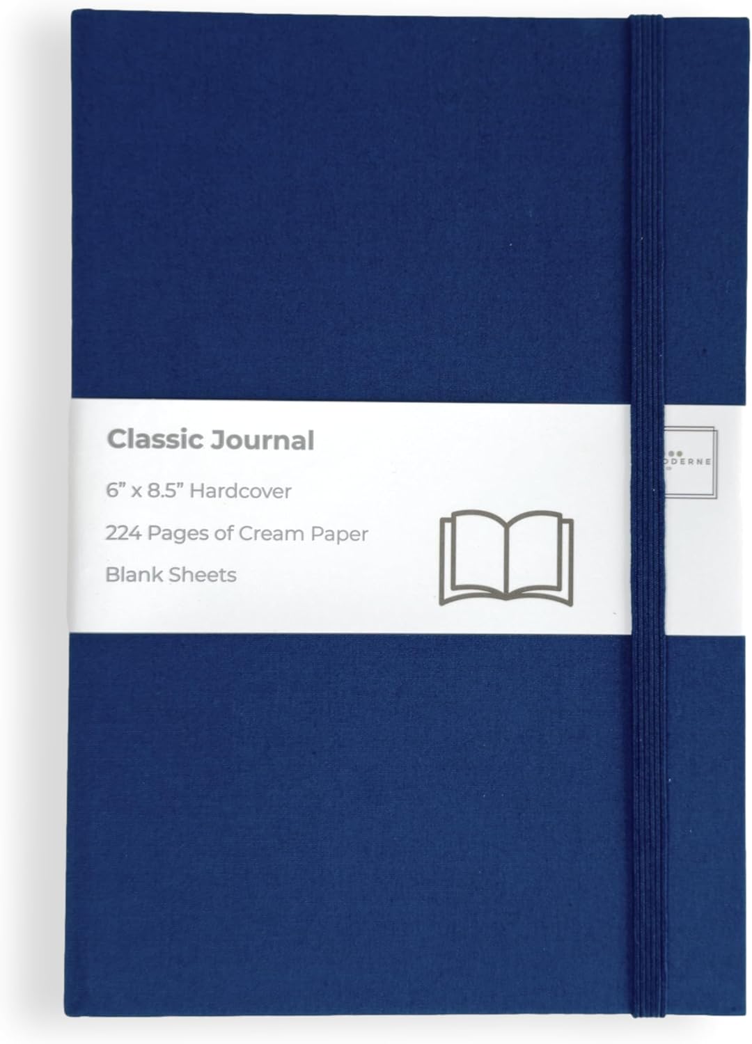 Portage Blank Hardcover Aesthetic Notebook Writing Journal – Bleed-Proof Paper Notepad for Journaling, High GSM, A5 Notebook, Cream Pages - Salmon, 6 x 8.5 Inches, 224 Pages