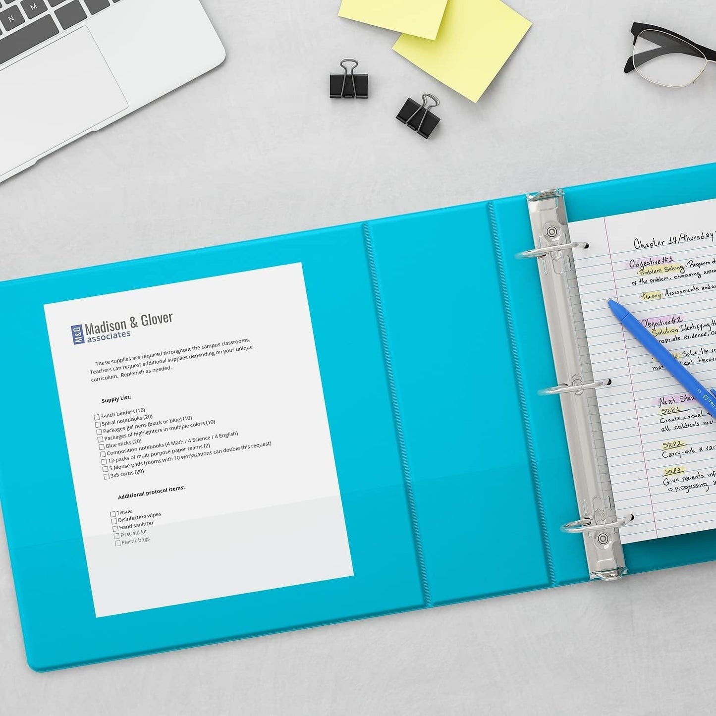 Staples Standard 2-Inch 3-Ring View Binder, Holds Up to 450 Sheets, Orange, Durable Binder for Office & School