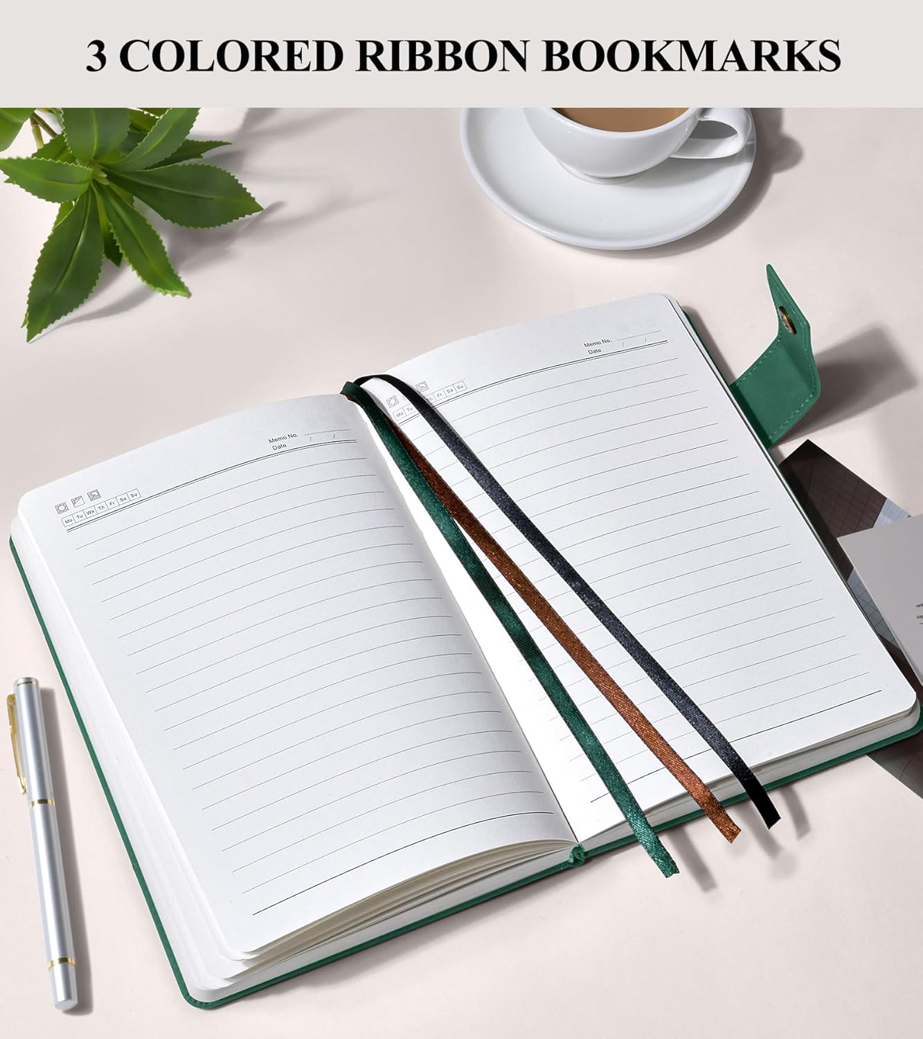 PAIBAS A5 Leather Journal Notebook, 365 Pages Thick Hardcover Lined Journal for Men & Women, Medium 5.9" x 8.4" College Ruled Notebooks for Work, School, Travel, Business,Note Taking,Writing Diary