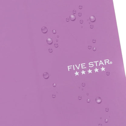 Five Star Spiral Notebook, 1 Subject, College Ruled Paper, 4-3/8" x 7", Personal Size, 80 Sheets, Fights Ink Bleed, Water Resistant Cover, Seaglass Green (450048CH1-ECM)