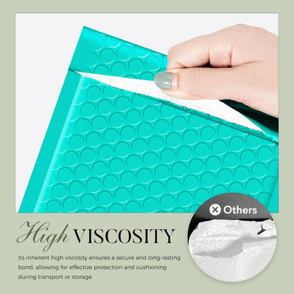 Metronic Bubble Mailers 6x10 Inch 100 Pack Black Usable Size 6x9" Opaque Padded Envelopes Waterproof Bubble Envelopes Cushioning Mailer for Small Business Mailing Makeup Jewelry Gifts