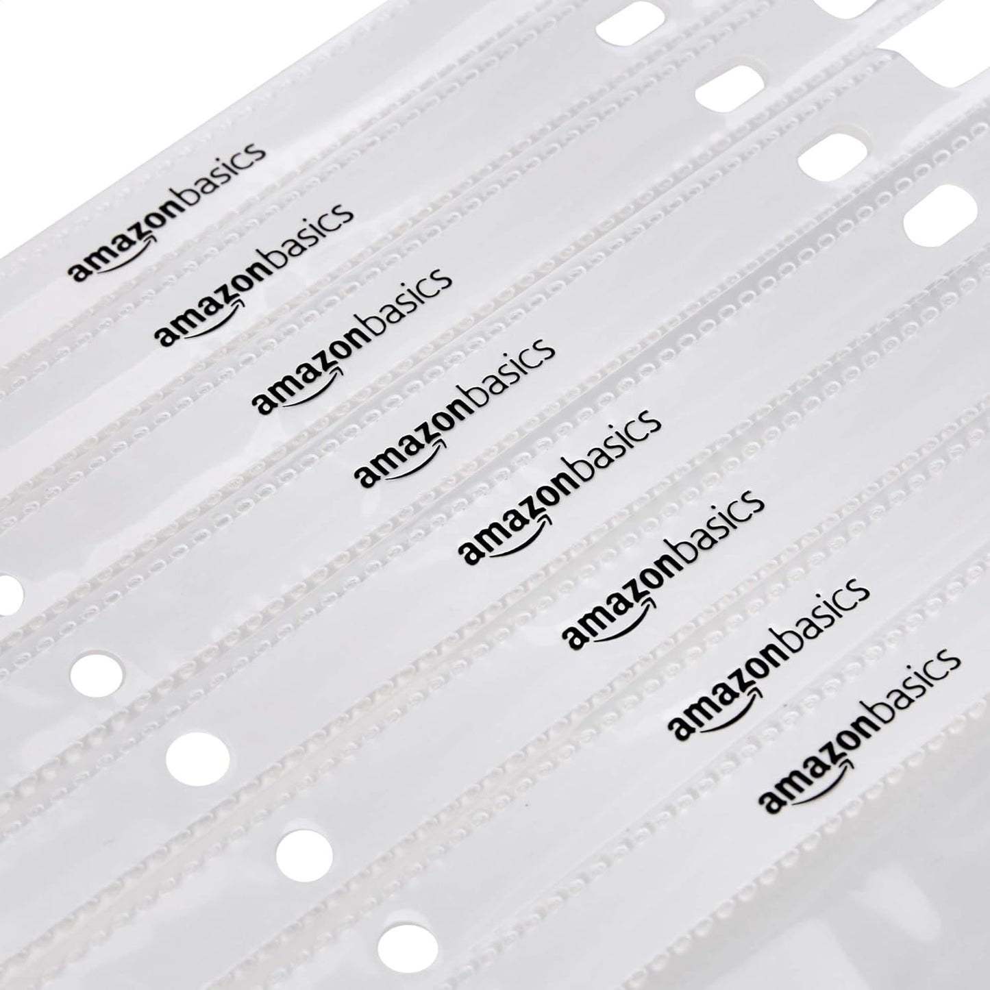 Amazon Basics Heavy Duty Sheet Protectors for 3 Ring Binder, Top Loading, Clear Plastic, 8.5 x 11 inch, 500-Pack