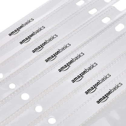 Amazon Basics Heavy Duty Sheet Protectors for 3 Ring Binder, Top Loading, Clear Plastic, 8.5 x 11 inch, 500-Pack
