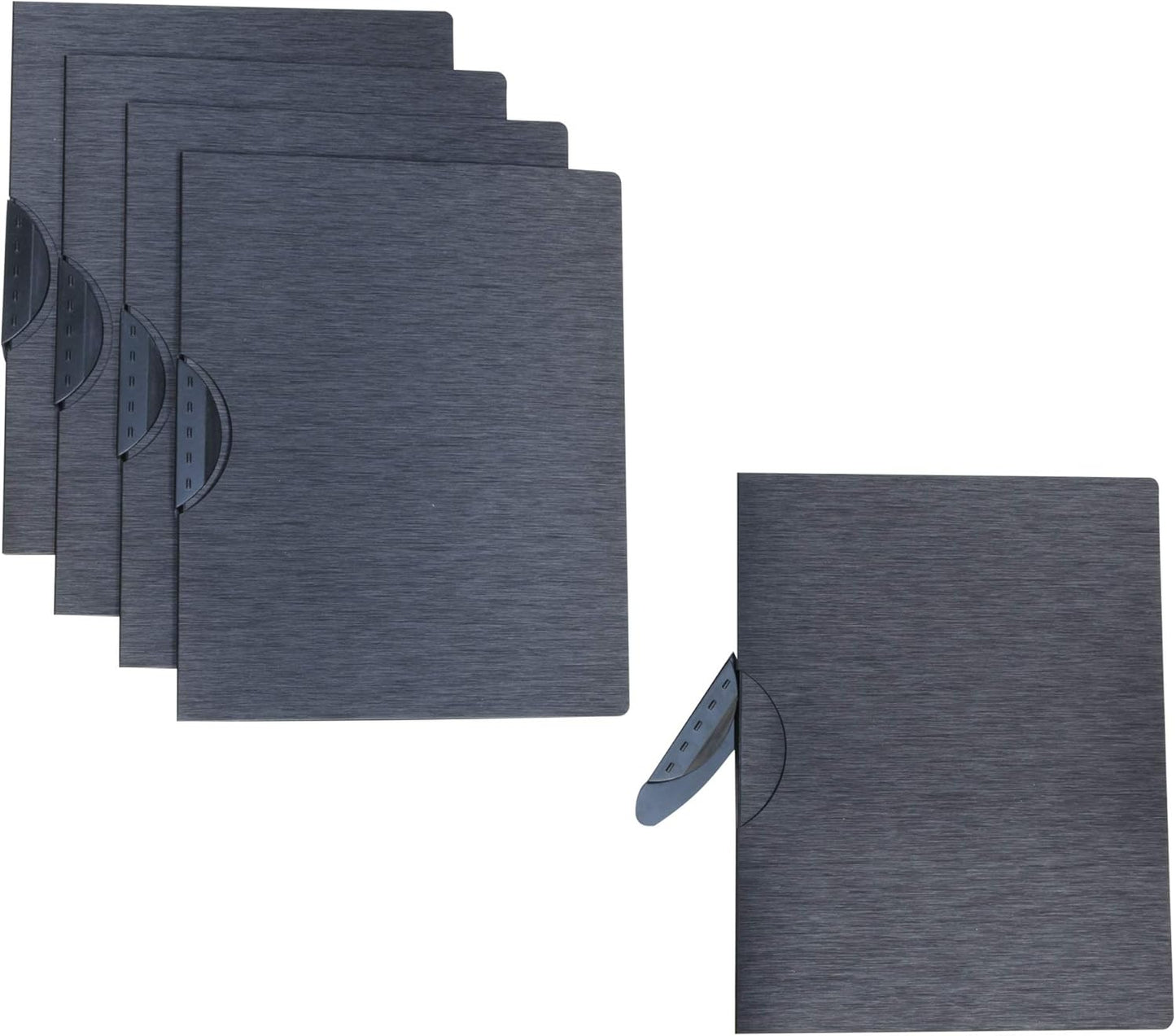 C-Line Modern Metallic Executive Style Report Cover, Blackened Bronze, Pack of 5 (33316), 1 1/4" x 9" x 11 3/4"