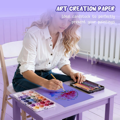 40 Sheets Cream Cardstock Paper 8.5 x 11, Ivory Cardstock Printer Paper 8.5x11, Off White Card Stock Paper 8.5 x 11, 200 GSM Construction Paper for DIY Cards, Greeting Cards, Wedding Invitations