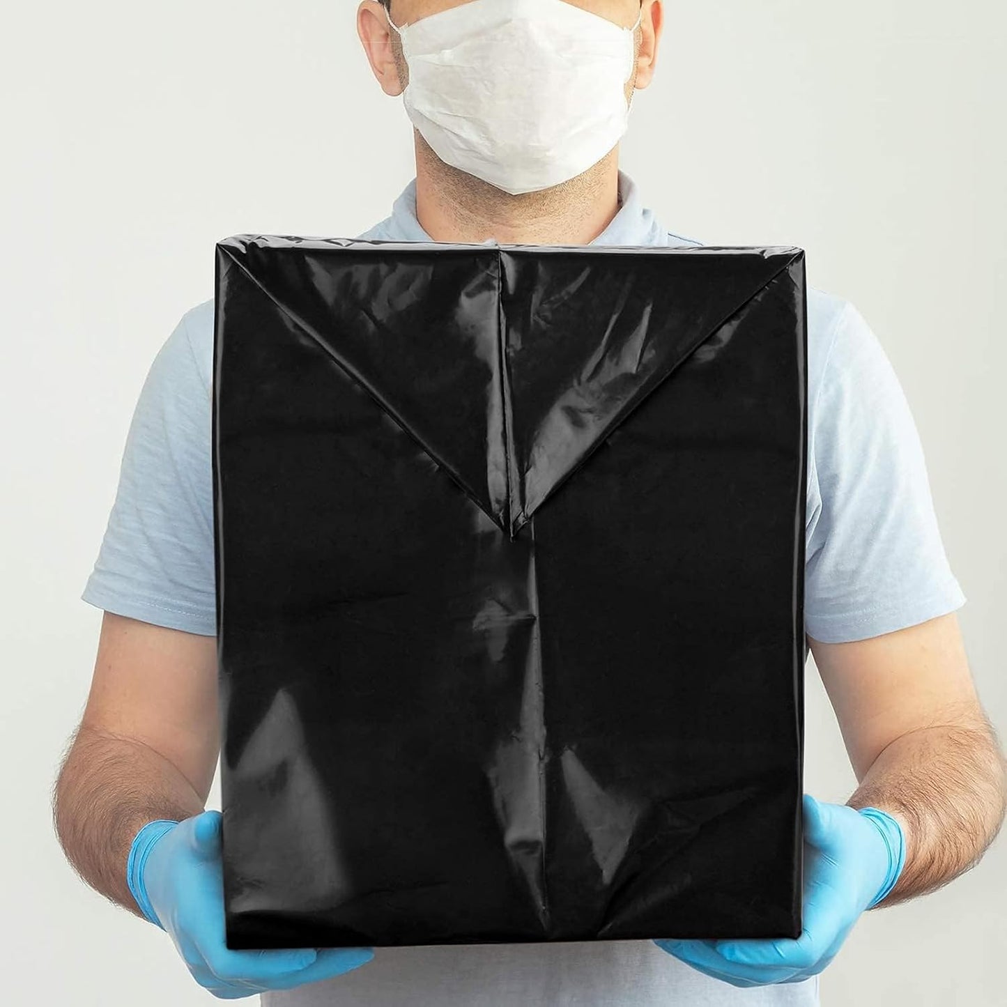 Metronic Poly Mailers 10x13 100 Pcs | Small Shipping Bags for Clothing | Mailing Bags for Small Business, Shipping Envelopes,Packing Bags in Black