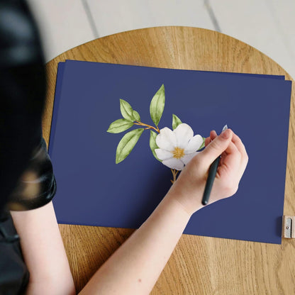 50 Pack White Cardstock 8.5 x 11 White Paper, Goefun 65lb Card Stock Printer Paper for Cards Making, Office Printing, Certificate