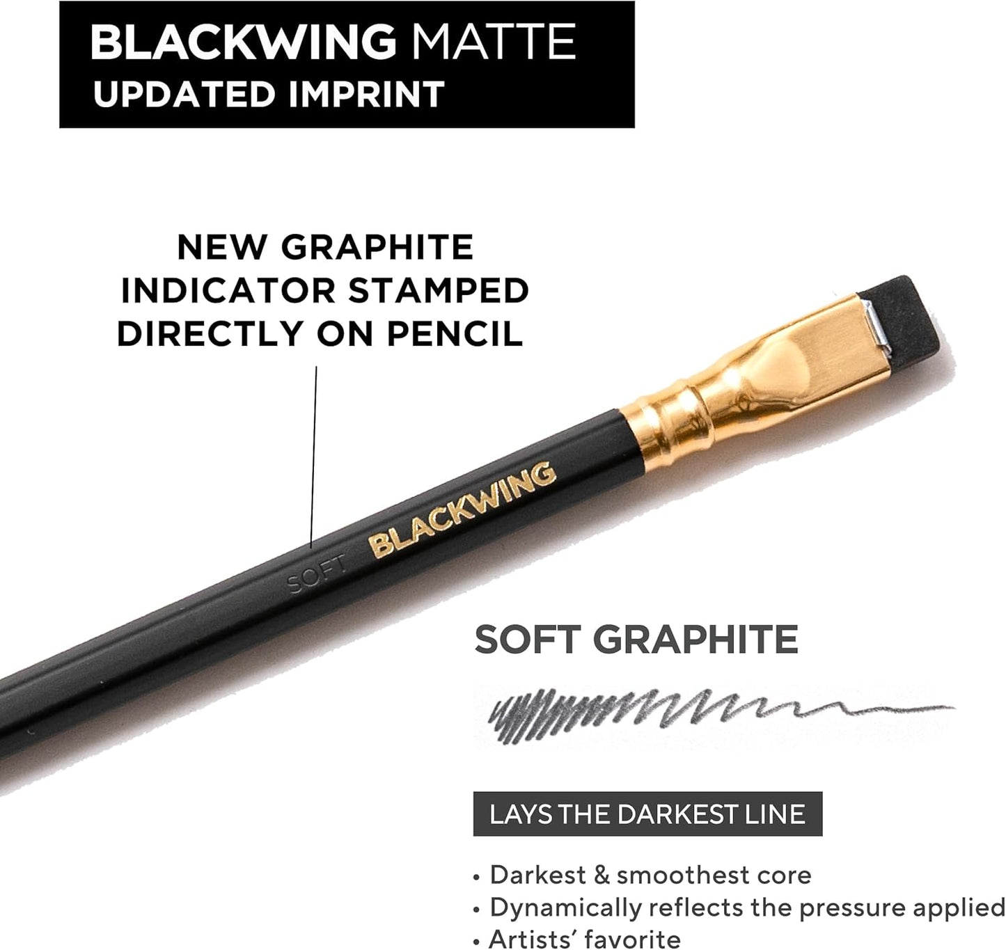 Blackwing Palomino 602-12 Count Pencils with Heritage, Gray