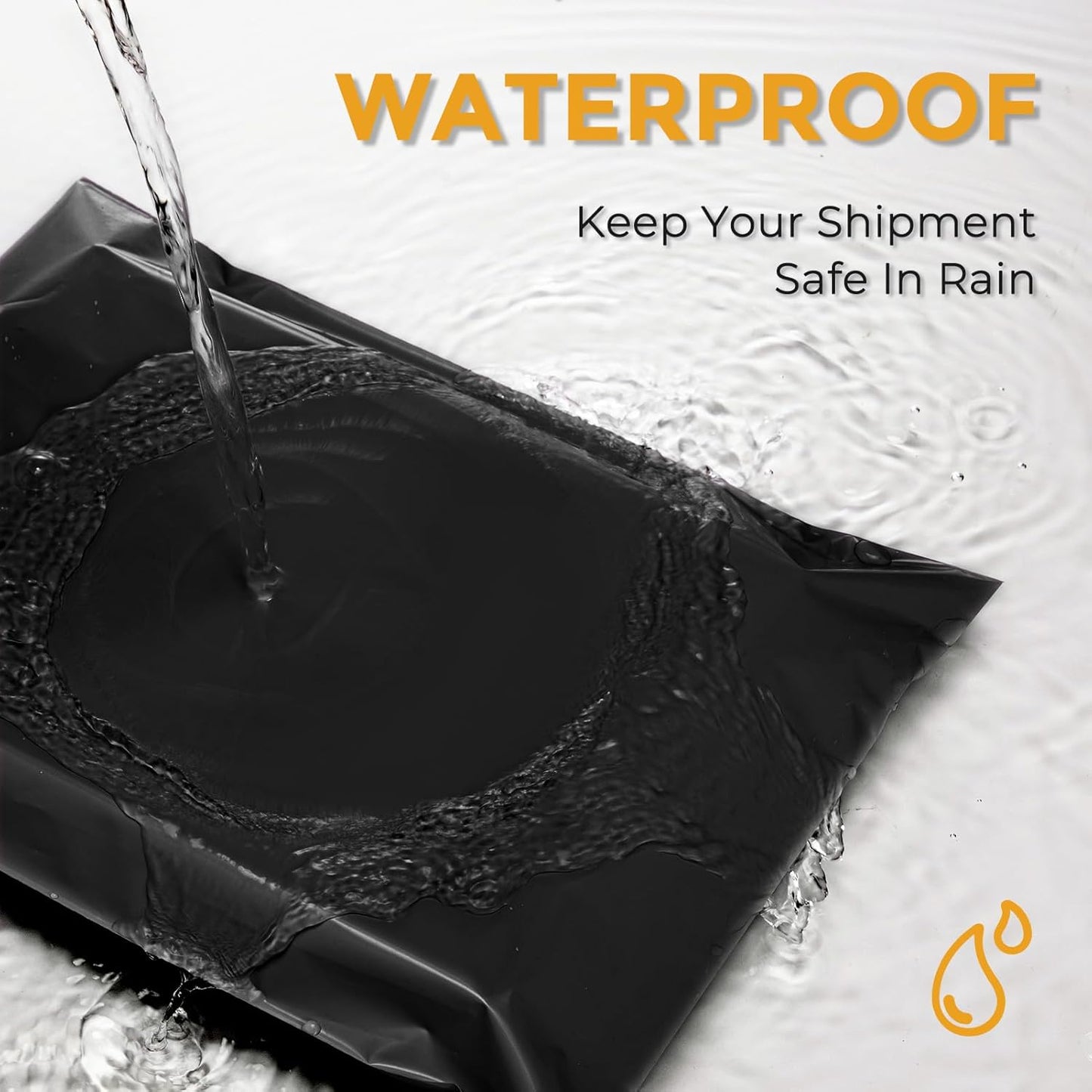 Metronic Poly Mailers 10x13 100 Pcs | Small Shipping Bags for Clothing | Mailing Bags for Small Business, Shipping Envelopes,Packing Bags in Black