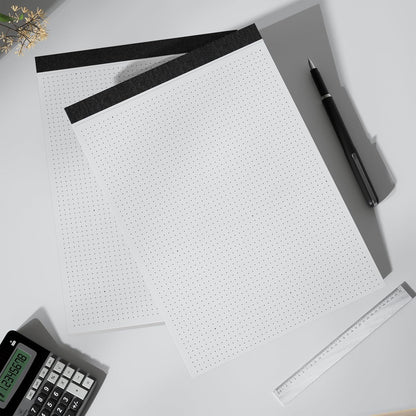 AILZFEI Graph Paper Notebook 8.5 x 11 Grid Paper Pad Quad Ruled, 2 Pack, 30 Sheets per Pad, White, 4x4 (4 Squares per inch), Easy-Tear Perforations, 8.5"x11" Quad Ruled Grid Paper Pad
