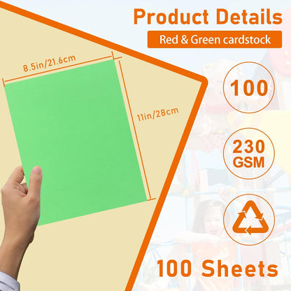 Guakicae 32 Sheets Cream Cardstock 8.5 x 11 Off White Paper, 80lb Thick Ivory Paper Card Stock for DIY Card Making, Wedding Invitations, Thank You Cards, Business Cards, Menus