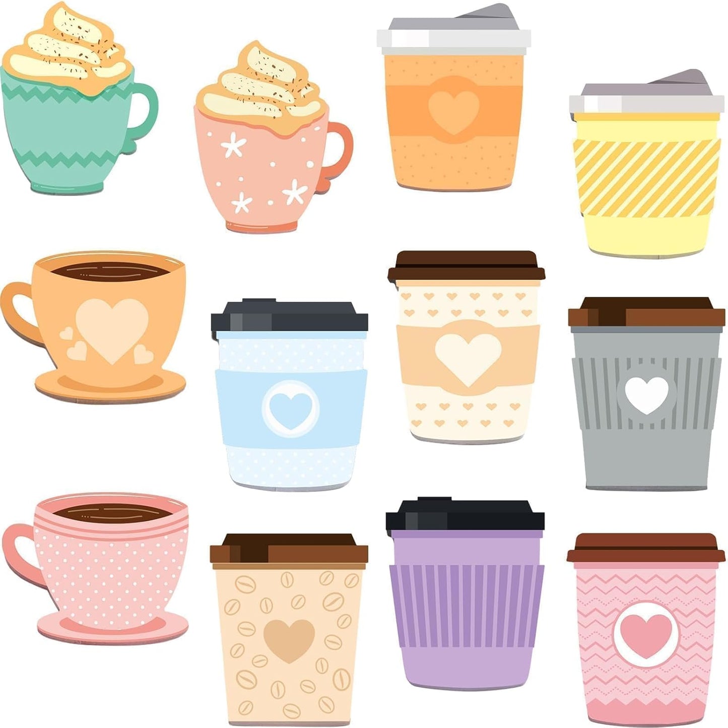 Fancy Land 24 Pads Cute Sticky Notes Self Sticky Notepads for Teachers Classrooms 720 Sheets Memo Pads Teacher Appreciation Nurse End of Year Graduation Gift Home Office Supplies Musical Notes