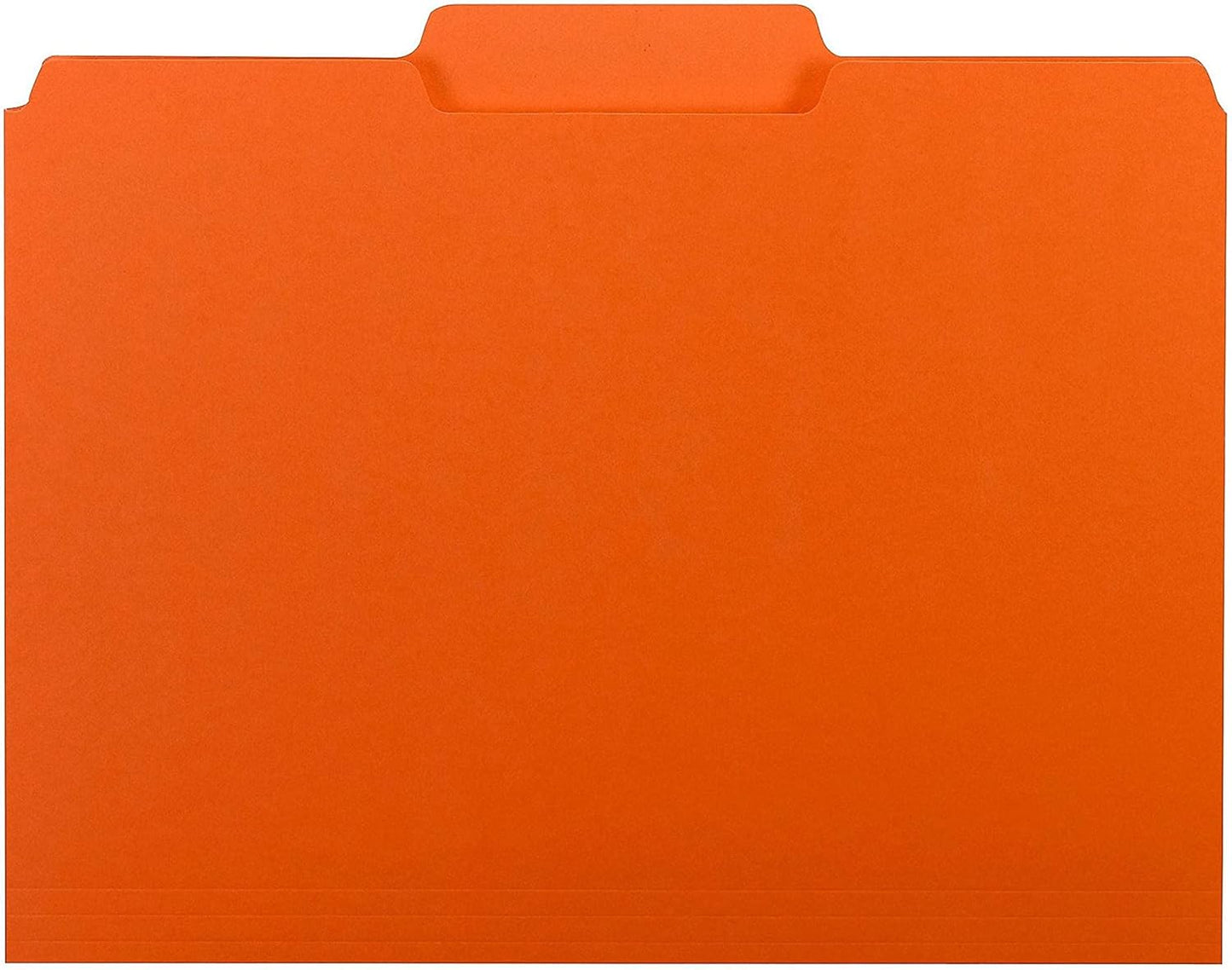 Smead Interior File Folder, 1/3-Cut Tab, Letter Size, Aqua, 100 per Box, Expandable File Folders for Filing Cabinet