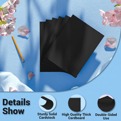 Cardstock 8.5 x 11, Thick Printer Paper 75 lb/200 gsm, 40 Sheets Card Stock White, Heavy Card stock, White CardStock Paper for Invitations, Diy Cards, Business Cards, Menus, Crafts, Drawing etc