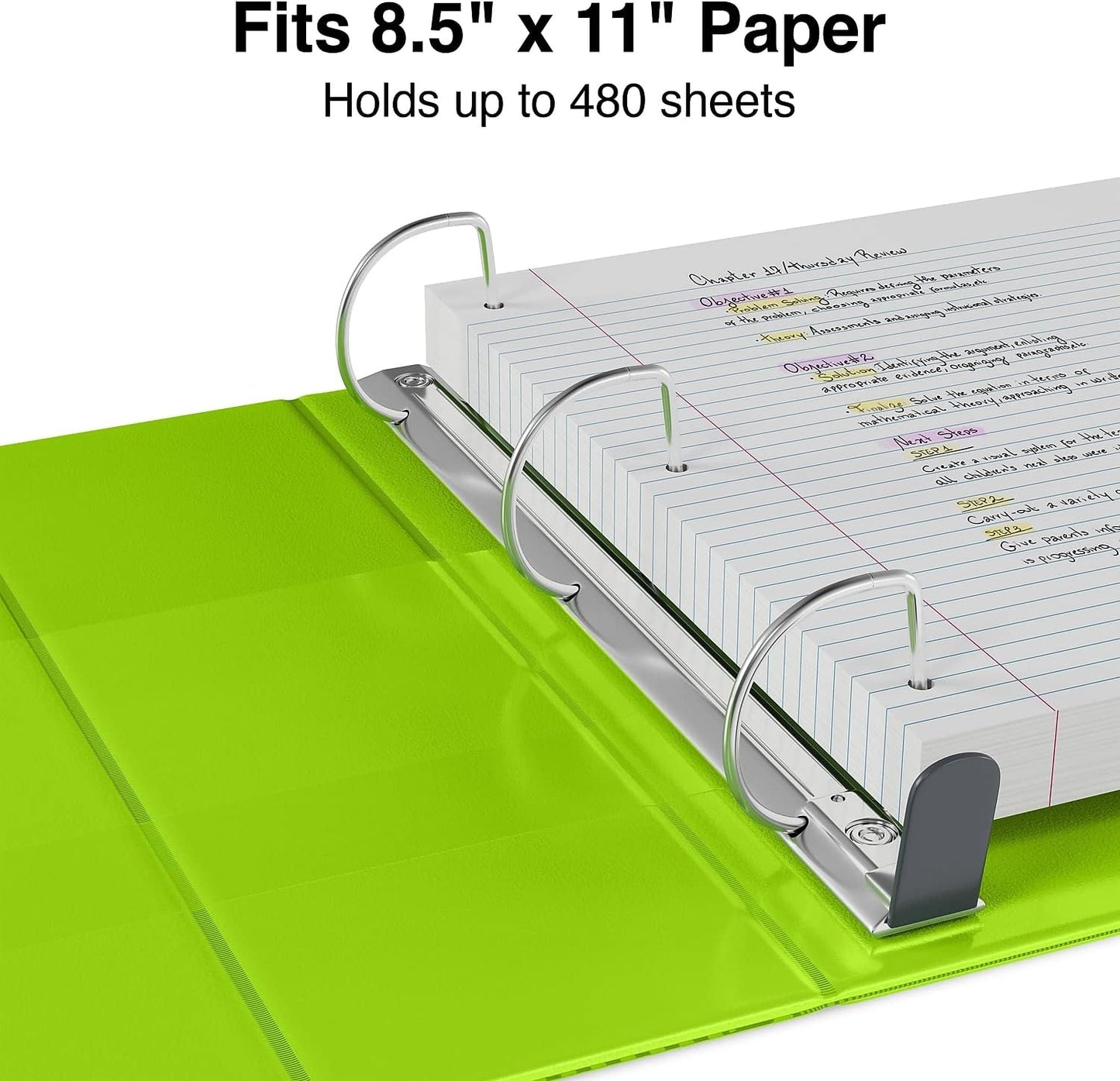 Staples Heavy-Duty 2-Inch D-Ring View Binder, Reinforced Spine, Holds Up to 450 Sheets, Gray, for Office & School