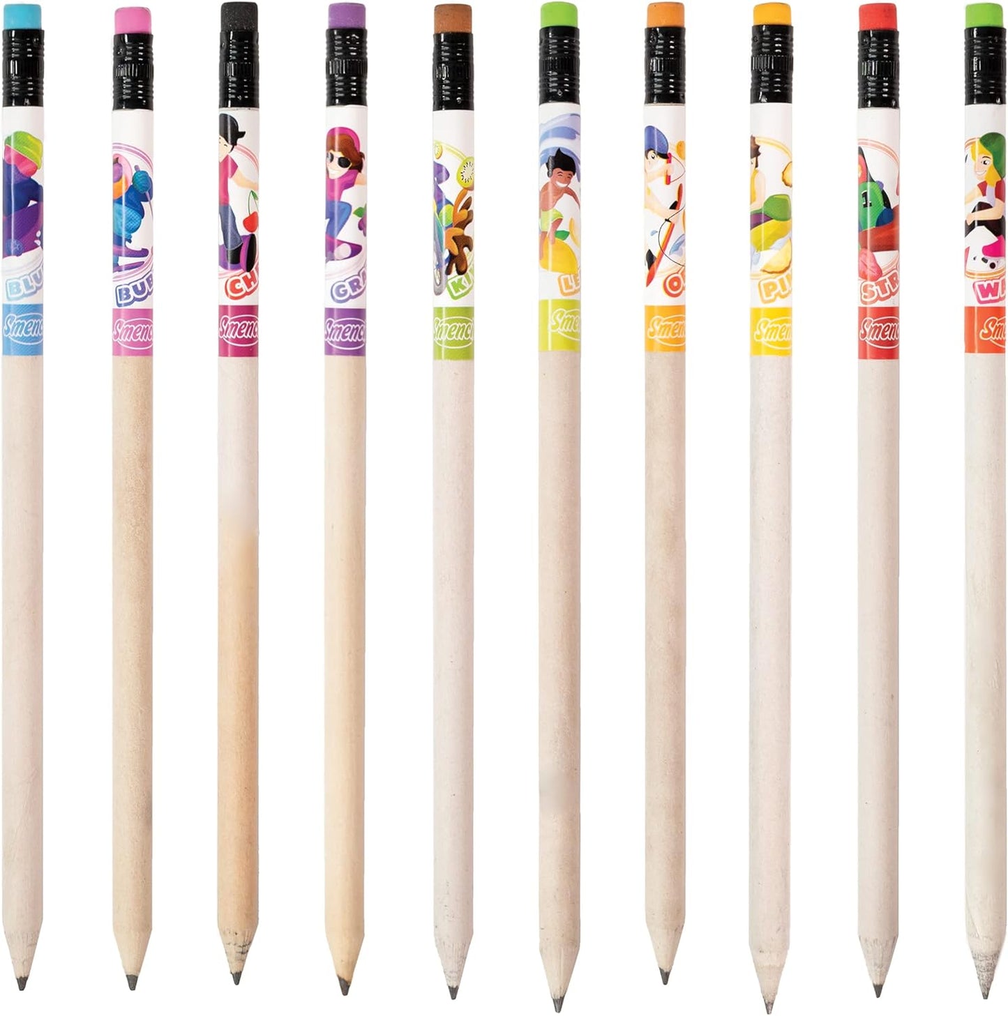 Spring Smencils - HB #2 Scented Pencils, 5 Count, Gifts for Kids, School Supplies, Classroom Rewards, Easter basket stuffers