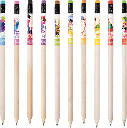 Spring Smencils - HB #2 Scented Pencils, 5 Count, Gifts for Kids, School Supplies, Classroom Rewards, Easter basket stuffers
