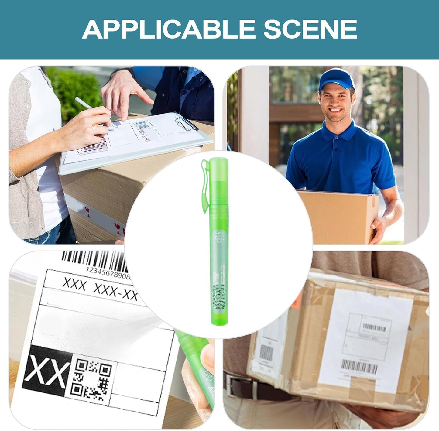 Label Eraser - 10ML Privacy Protection Spray, Security Fluid for Package Addresses with Fast Drying Formula, Identity Shielding Function, Ideal for Mail Documents