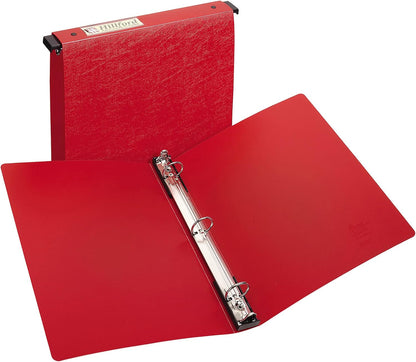 Avery Hanging Storage 3 Ring Binder, 1 Inch Round Rings, 1 Blue Binder (14800)