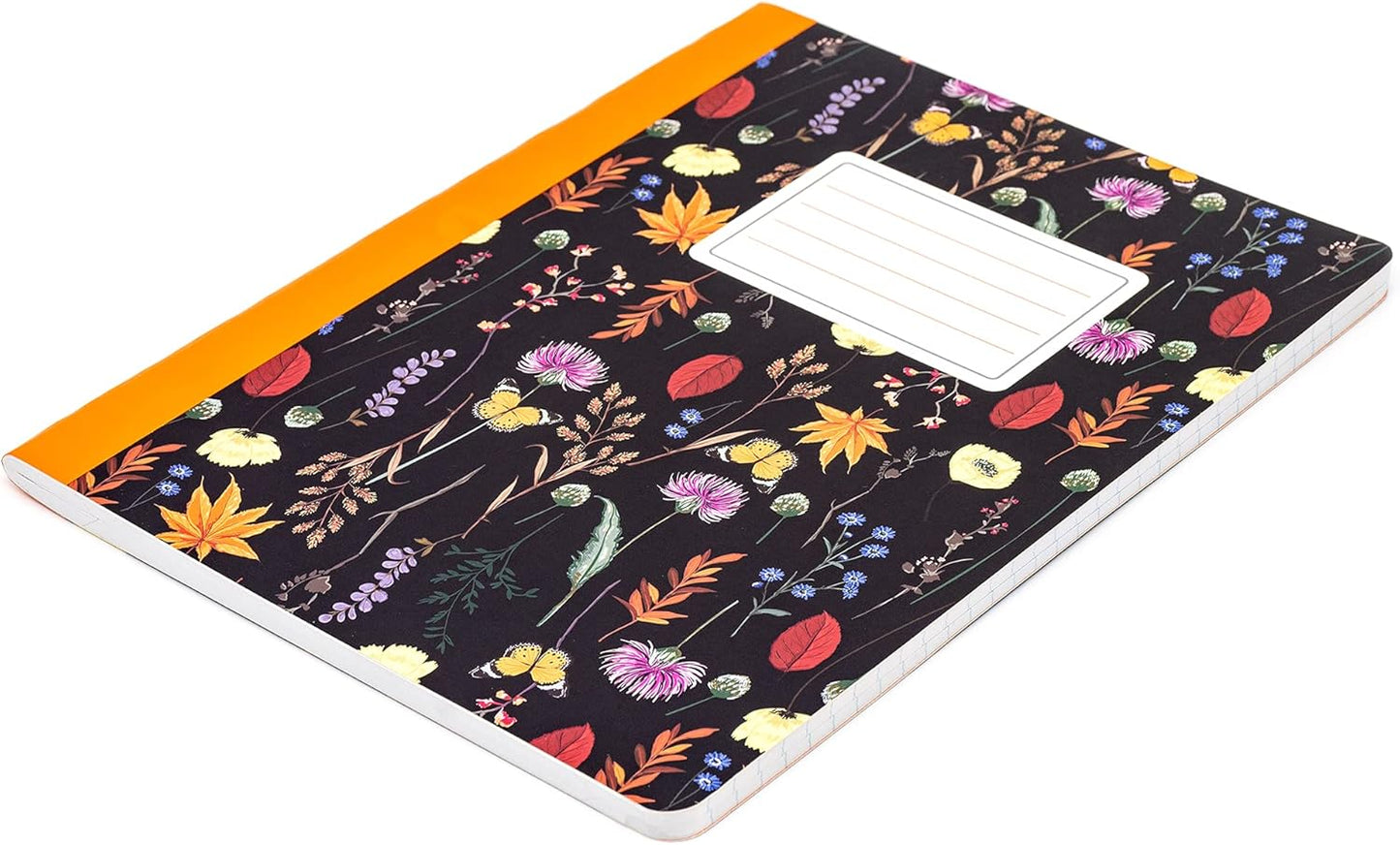 Pukka Pad, Composition Notebooks - 3 Pack of Journals Featuring 140 Pages of College Ruled 80GSM Paper with Sturdy Cover Stock - 9.75 x 7.5in - Bloom