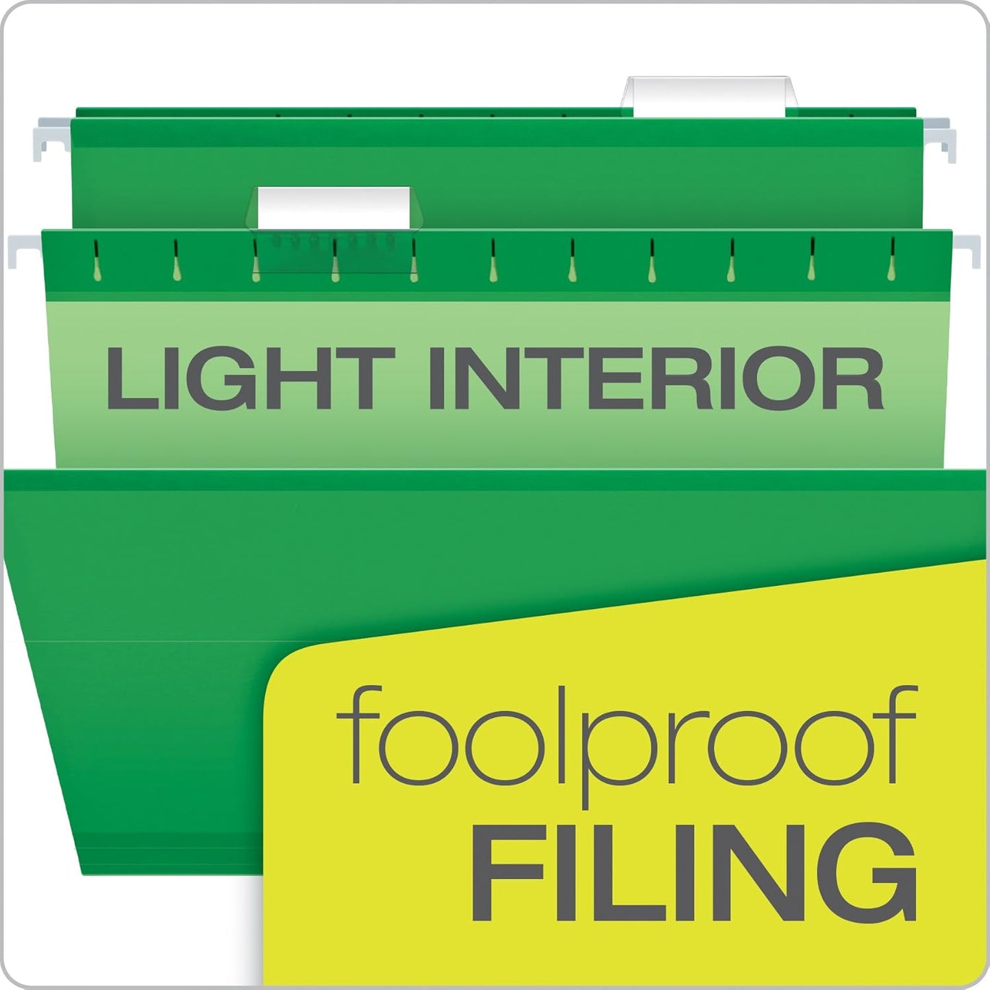 Pendaflex Hanging File Folders, Legal Size, Aqua (PFX415315AQU)