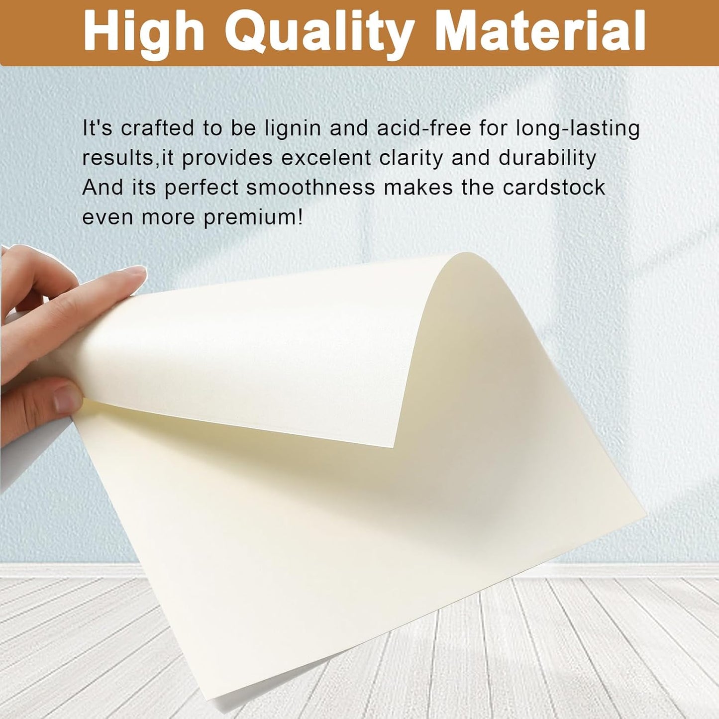 Silunkia 40 Sheets Gold Shimmer Cardstock 8.5 x 11 Certificate Paper, 75lb Craft Paper Card Stock for Cards Making, Birthday Decorations, Wedding Invitations, Greeting Cards