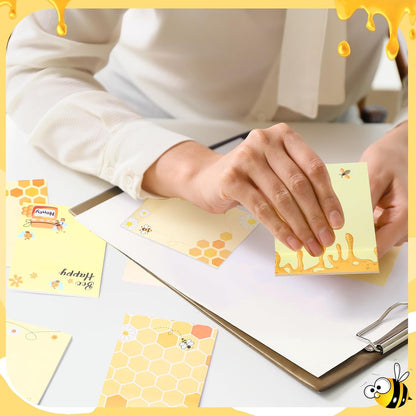 Gilprop 24 Pack Cat Sticky Notes Gift 3x4 Inch Cute Self Stick Notepads Adhesive Cartoon Cat Memo Pad Fun Kawaii Animal Sticky Notes for Teacher Women Valentines Office Home Christmas Pet Lover Gift
