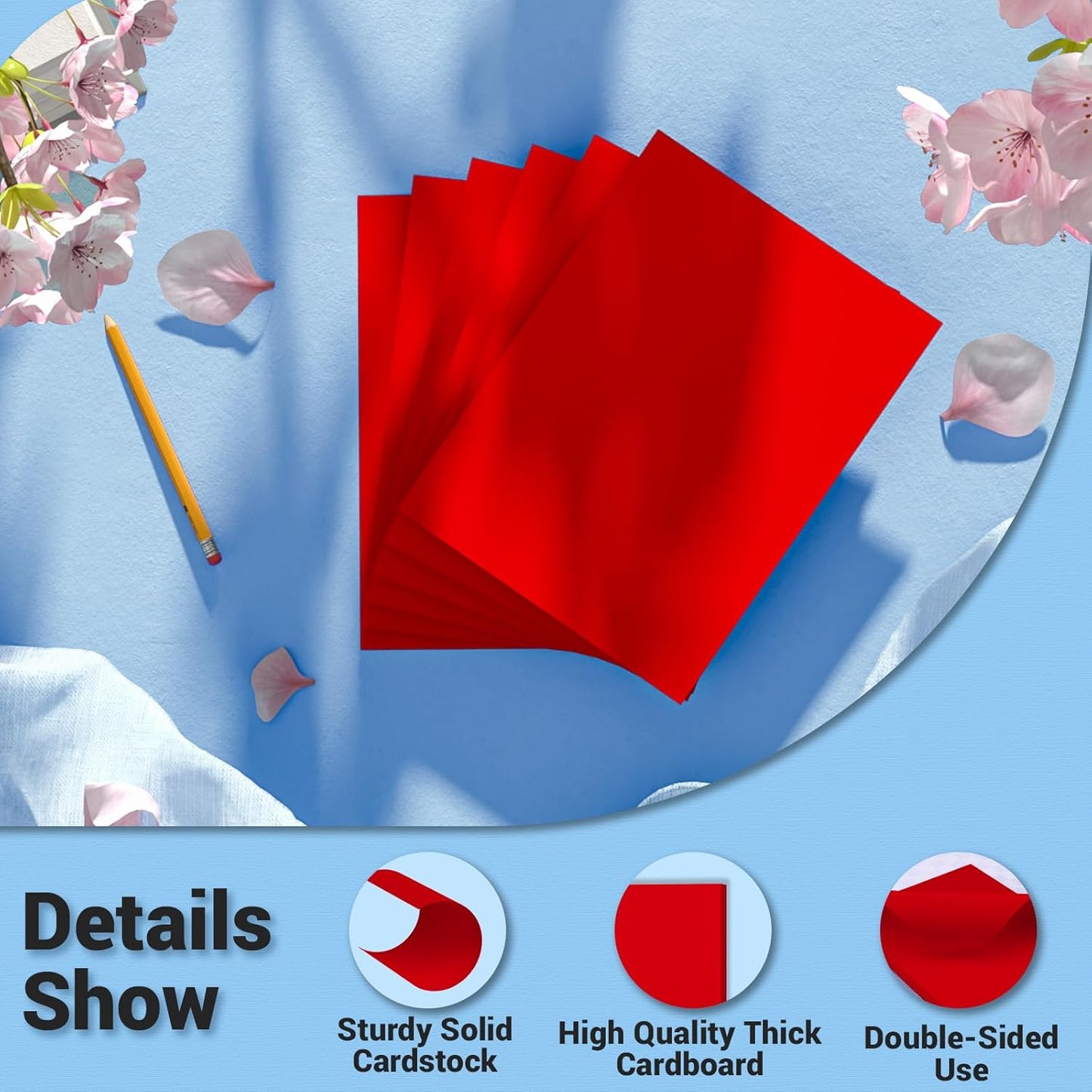 Cardstock 8.5 x 11, Thick Printer Paper 75 lb/200 gsm, 40 Sheets Card Stock White, Heavy Card stock, White CardStock Paper for Invitations, Diy Cards, Business Cards, Menus, Crafts, Drawing etc