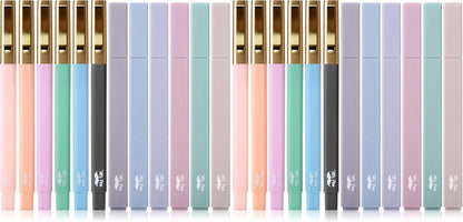 Mr. Pen- Aesthetic Highlighters and Ballpoint Pens No Bleed, 12 Pack, Pastel Colors, Bible Highlighters and Pens No Bleed, Fast Dry and No Smear for Bible Journaling, Planner, School Supplies