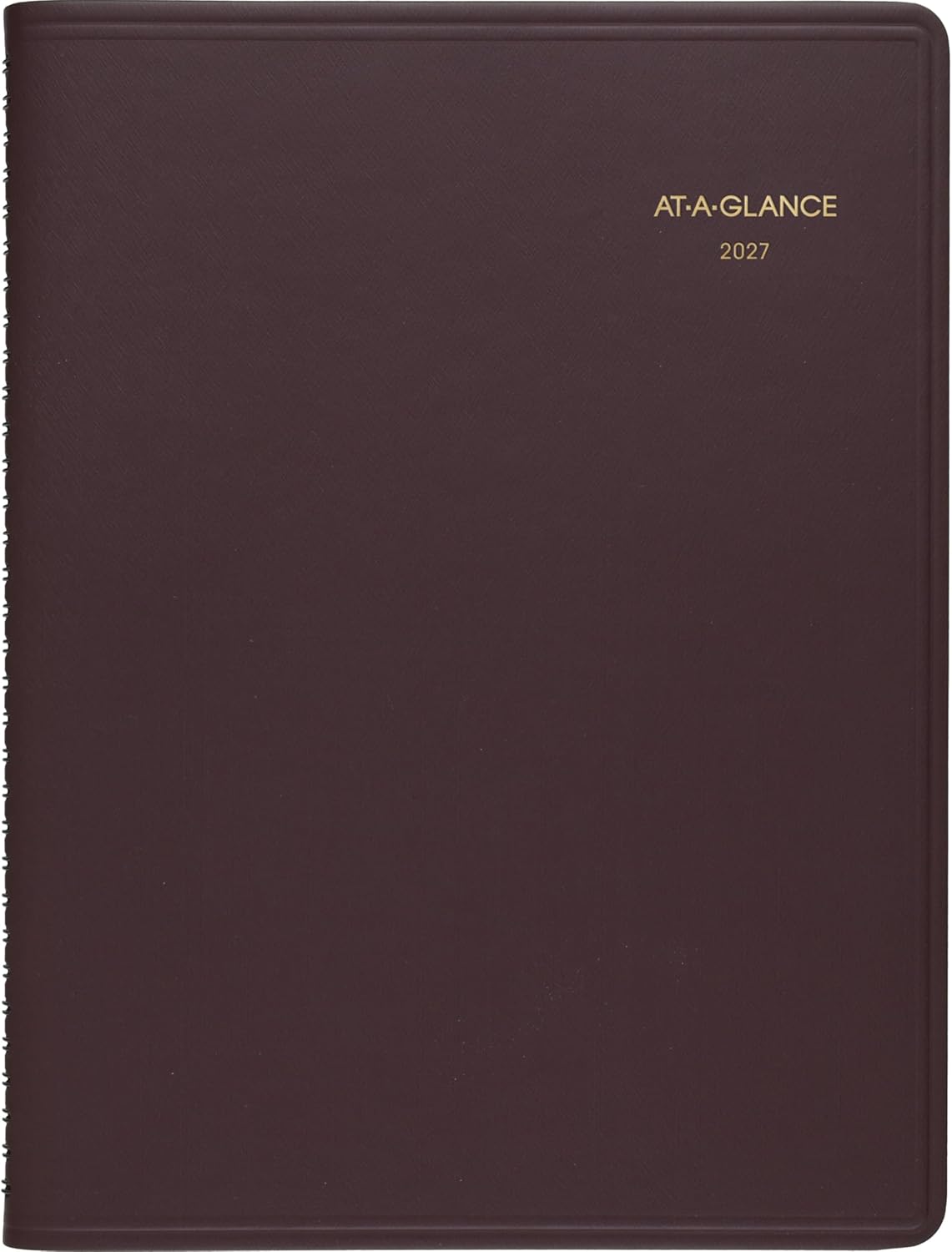 AT-A-GLANCE 2026 Appointment Book Planner, Weekly, 8-1/4" x 11", Large, Black (709500526)
