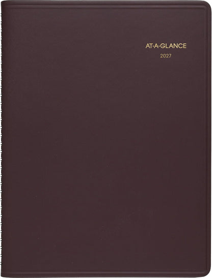 AT-A-GLANCE 2026 Appointment Book Planner, Weekly, 8-1/4" x 11", Large, Black (709500526)