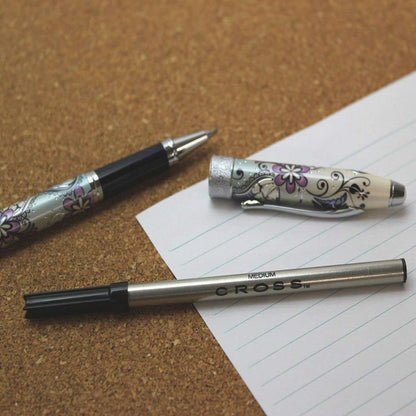 Cross Porous-Point Felt-Tip Refill for Selectip Pens - Blue - Medium - Felt-Tip Refill for Effortless Writing - Fast-Drying - Rich Pigmented Ink - Bold Lines & Smooth Laydown
