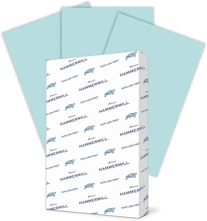 Hammermill Colored Paper, 20lb Pink Printer Paper, 8-1/2 x 11- 1 Ream (500 Sheets) - Made in the USA, Pastel Paper, 103382R