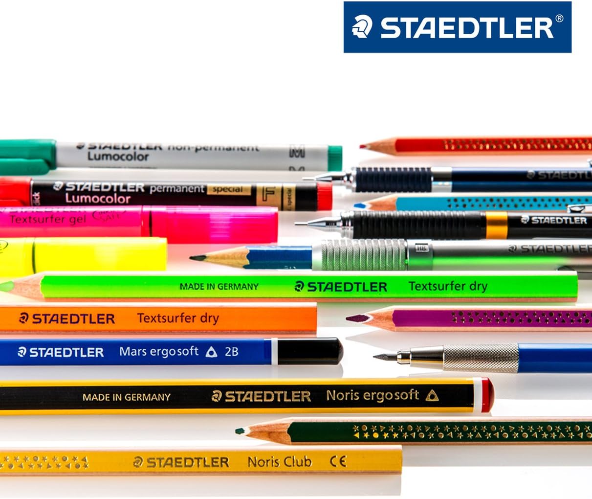 Staedtler 0.7mm Mechanical Pencil Silver Series (925 25-07)