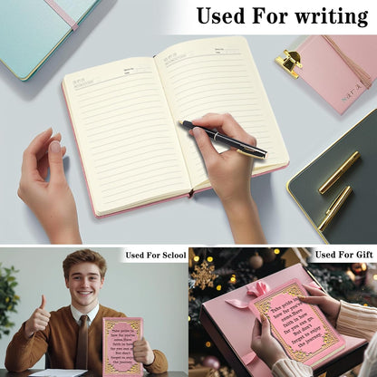 Inspirational Gift Appreciate Lined Journal Notebook Graduation Gift Take Pride In How Far You've Come Writing Notebook Encouragement Gift,1 Pack (Yellow),(Take pride-Yellow)
