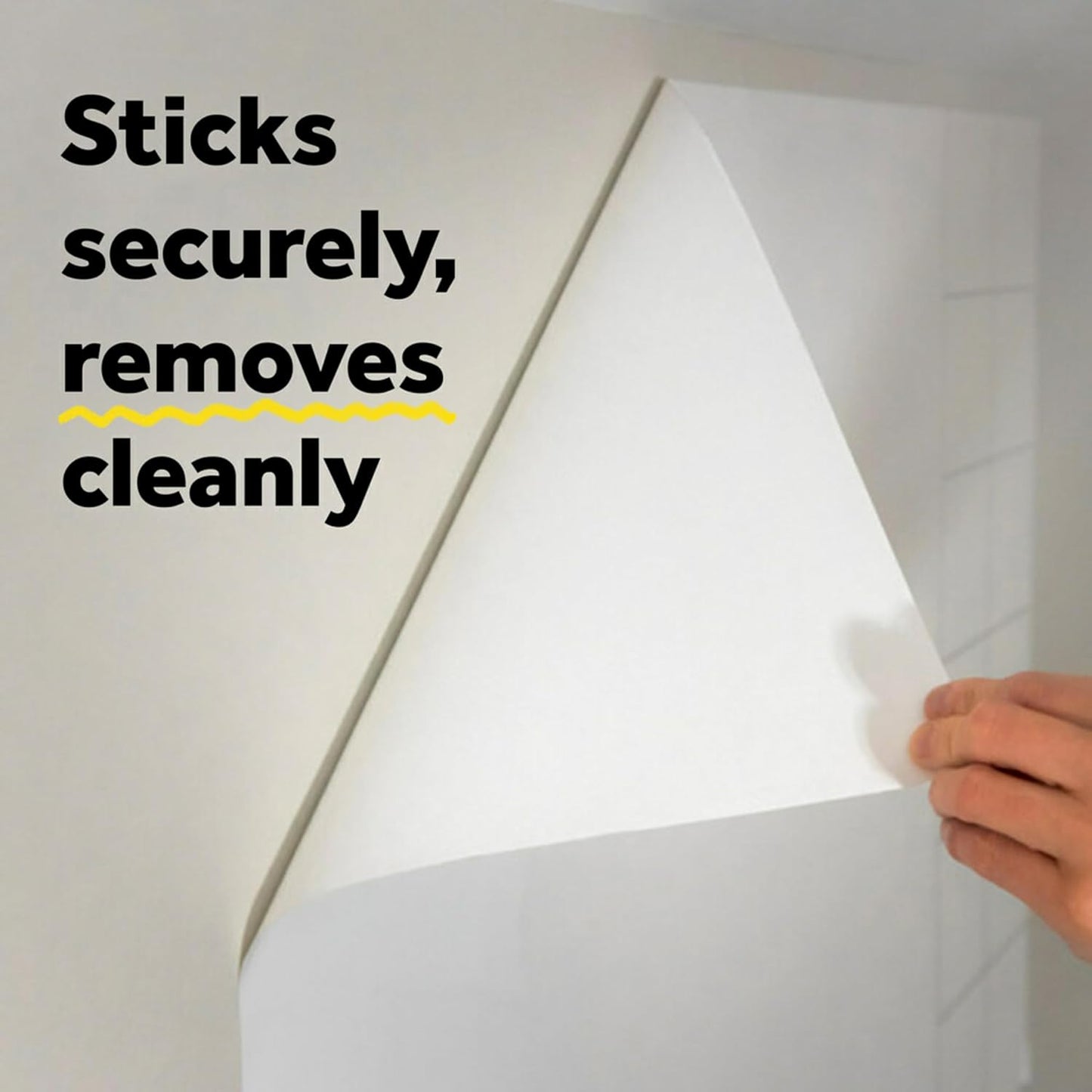 Post-it Dry Erase Sheets, 7 in x 11.3 in, 3 Sheets, Sticks Securely and Removes Cleanly (DEFSHEETS-3PK)