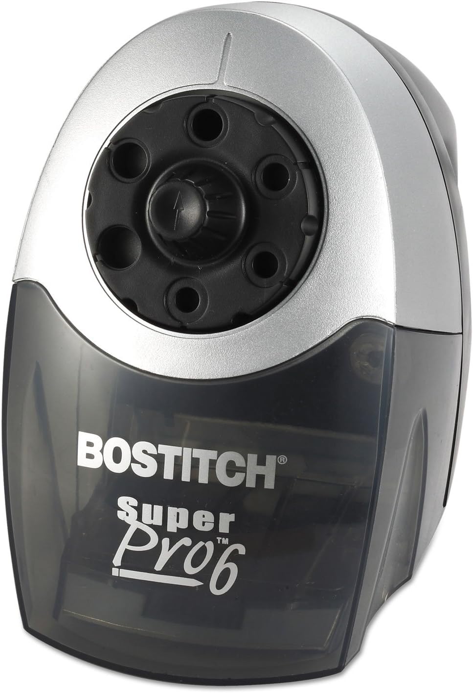 Bostitch Office QuietSharp Electric Pencil Sharpener, Heavy Duty Classroom or Office Use, Size Selector with 6 Different Sizes, Blue