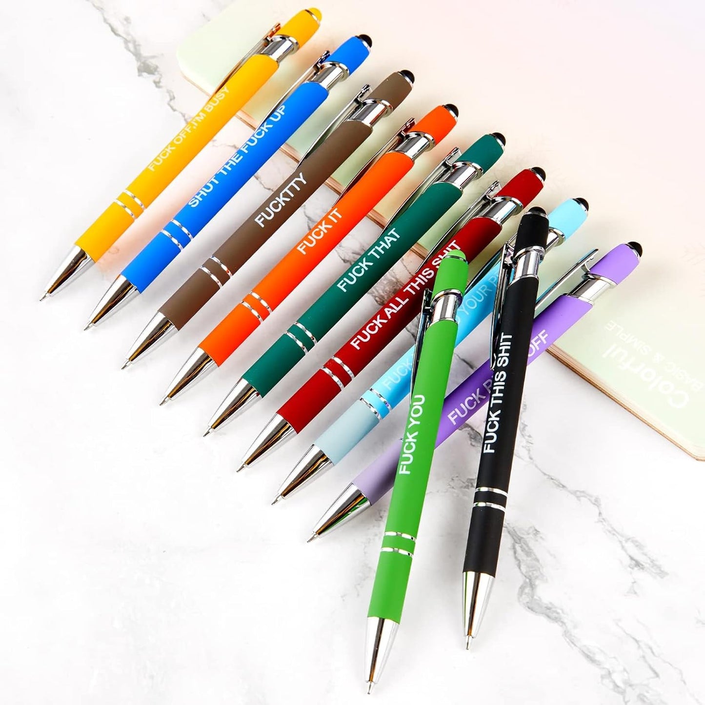 20 Pieces Ballpoint Pen Refills Black Ink 1.0mm Medium Point Smooth Writing Replacement Gel Ink Refills for Retractable Ballpoint Pen School Office Supplies